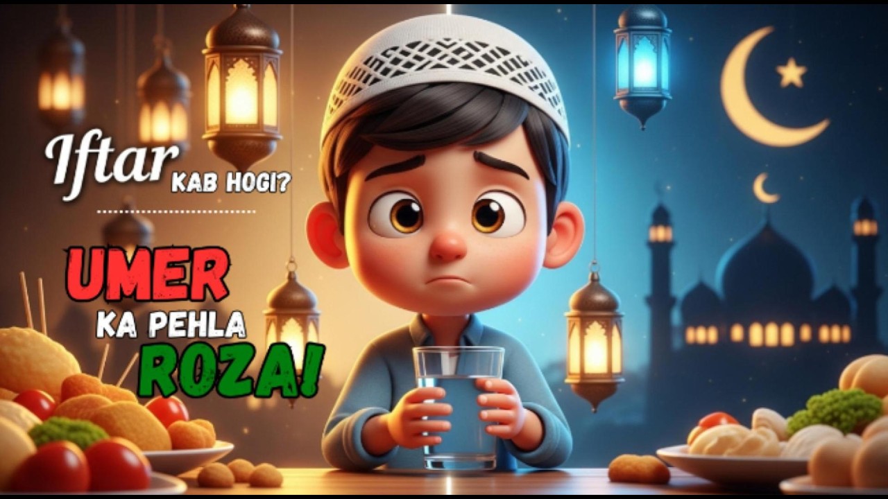 Umer Ka Pehla Roza | 🌙 Omar’s Journey of Patience & Faith | Kids Ramadan Story