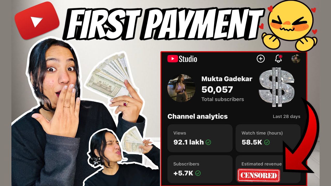 How much I earned from YouTube?🤩Payment Revealed🤑🤯