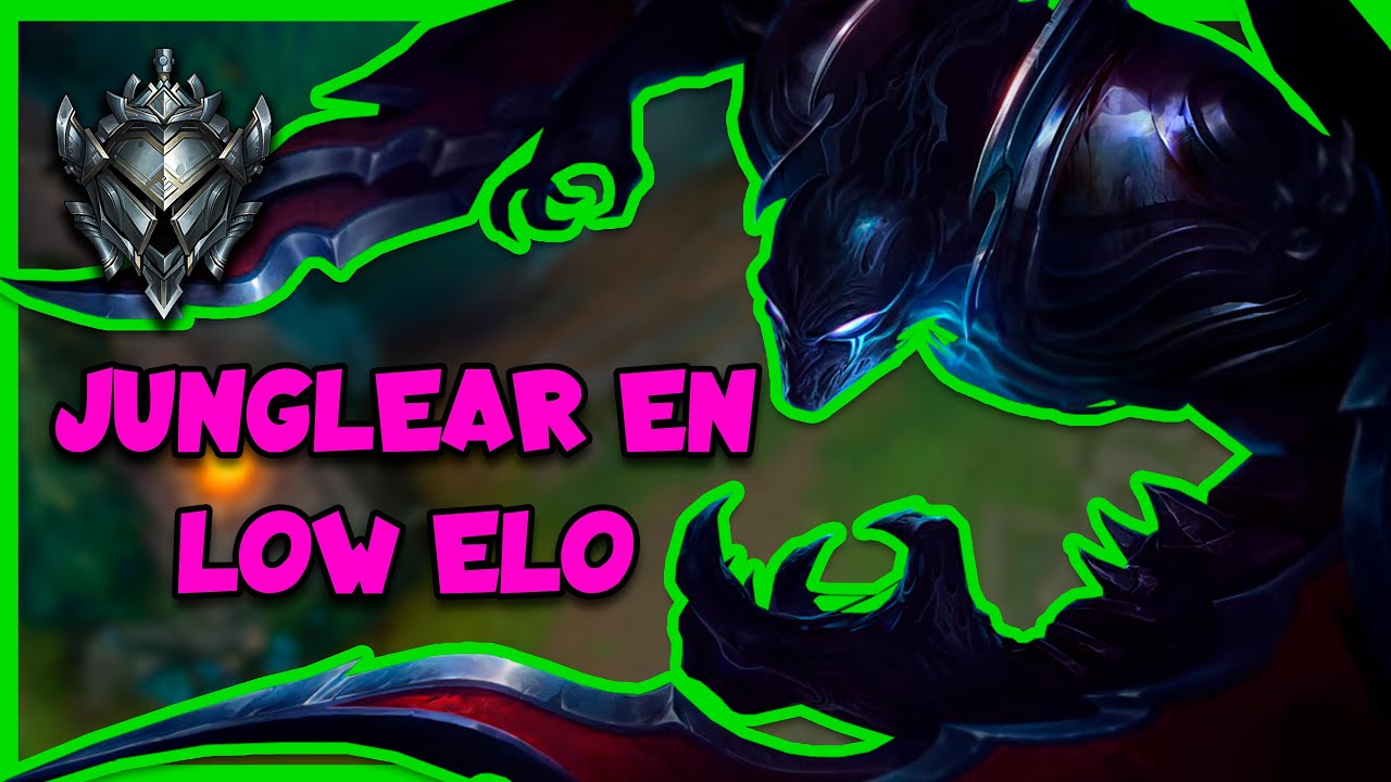 🍃 COMO JUNGLEAR para PRINCIPIANTES ▶ Ejemplo de GAMEPLAY en LOW ELO con NOCTURNE