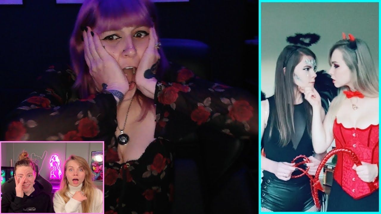 Reacting to QueenOfVikings Reaction To Our Thirst Traps! - Hailee And Kendra