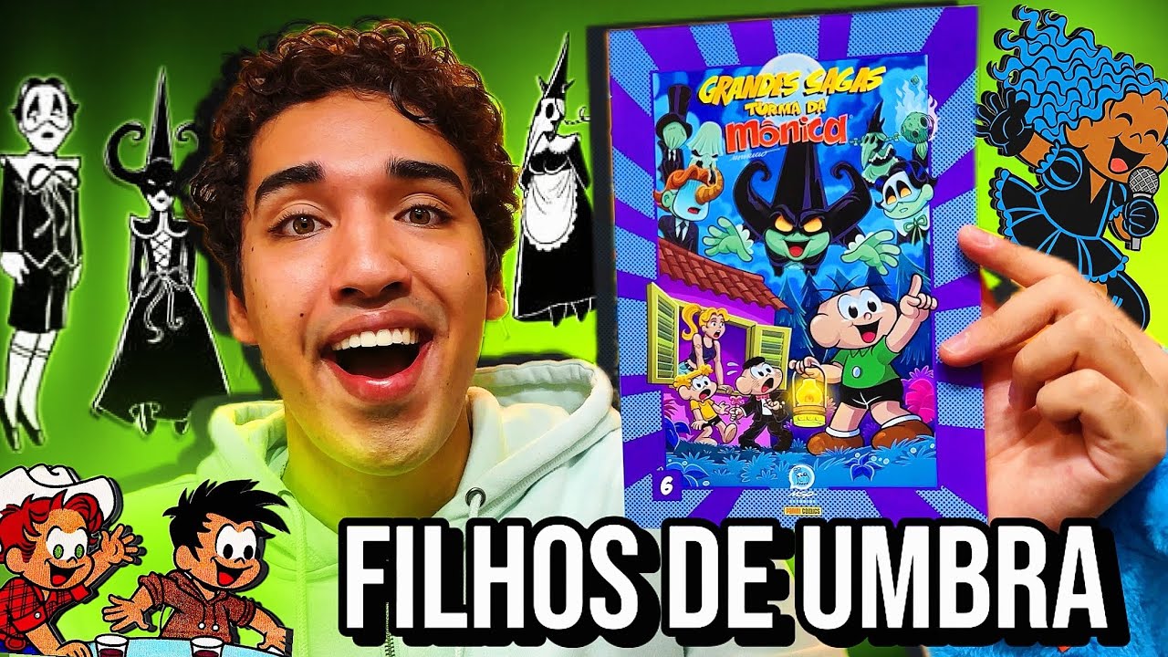 FILHOS DE UMBRA - AS GRANDES SAGAS DA TURMA DA MÔNICA Volume 06.
