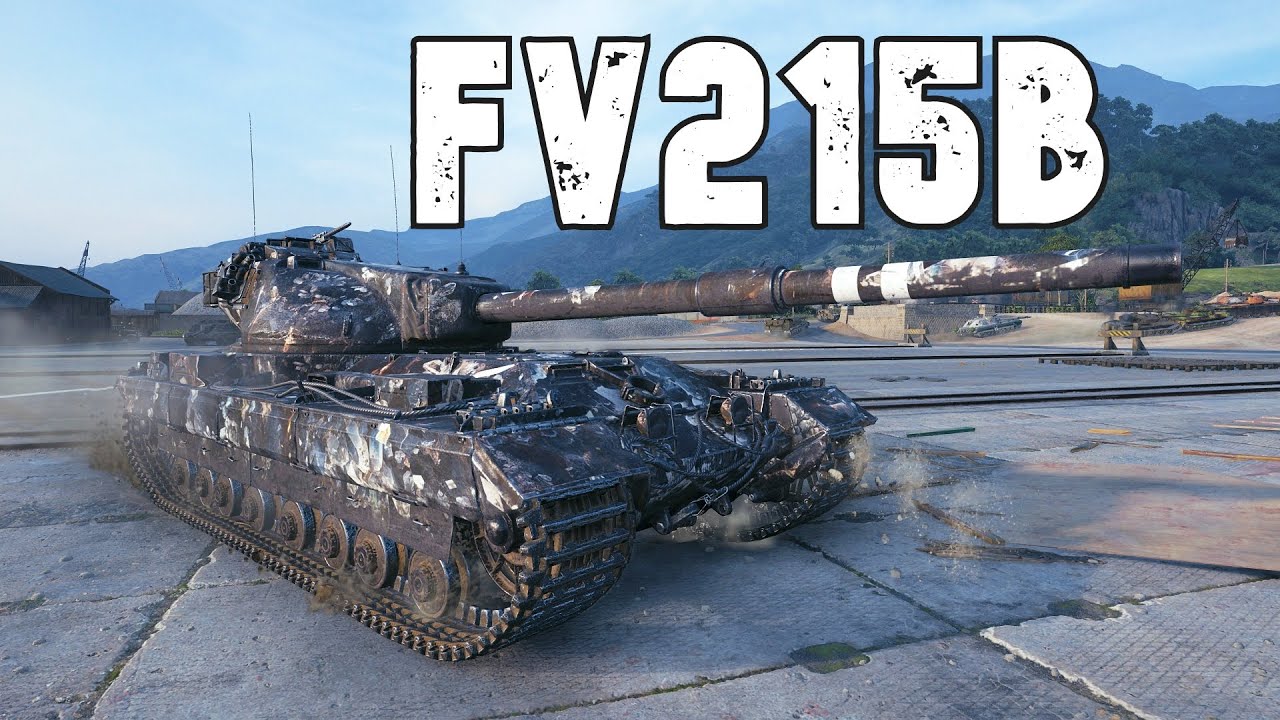 World of Tanks FV215b - 4 Kills 11K Damage