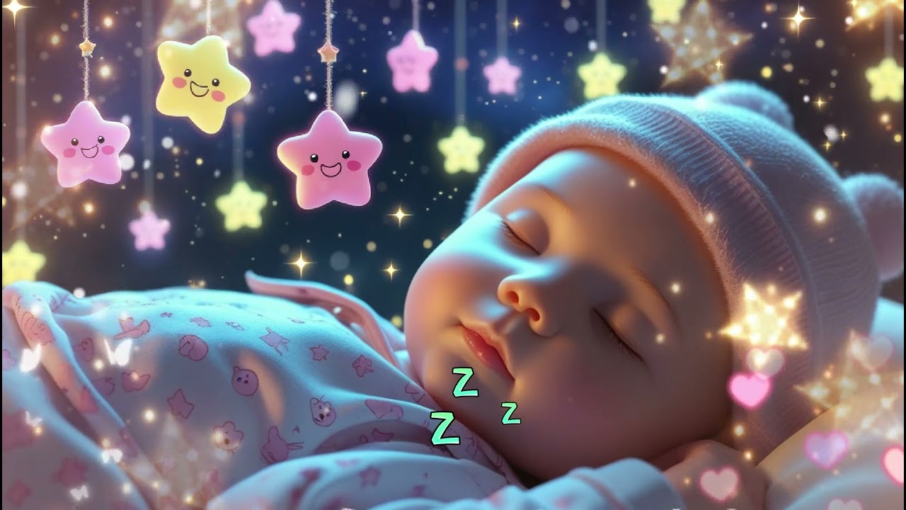 Música Para Dormir Bebés Profundo 🤍 Sueño Largo 💜 Noche Serena 🔔