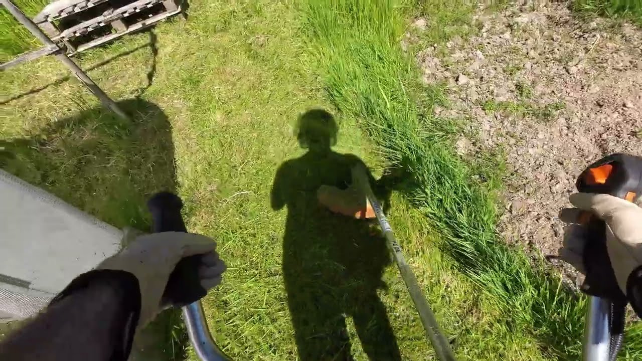 Stihl FS 55 kaszálás