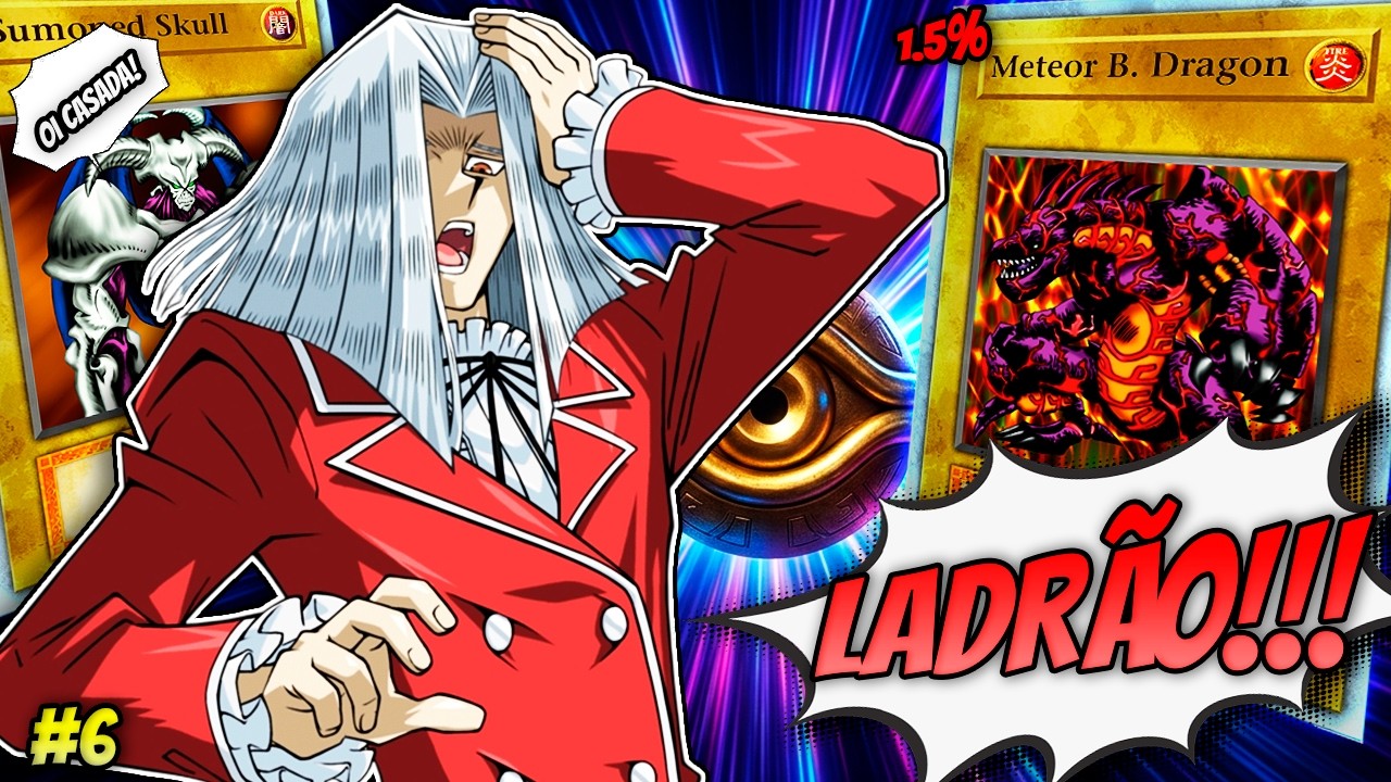 SEM o METEOR B. DRAGON, ele NÃO CONSEGUE!!!😤😲👀 - YU-GI-OH! FORBIDDEN MEMORIES #6 (PT-BR)