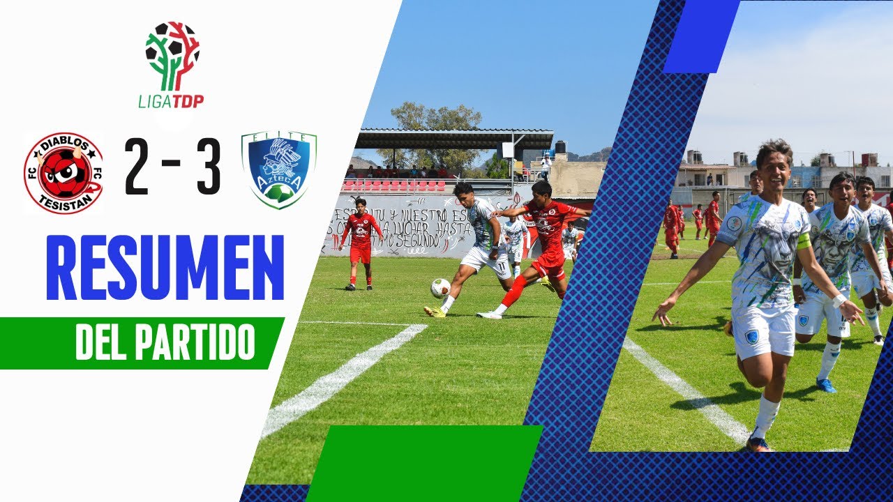 RESUMEN | DIABLOS TESISTÁN VS ELITE AZTECA | Jornada 11 | Grupo 14 | Liga TDP