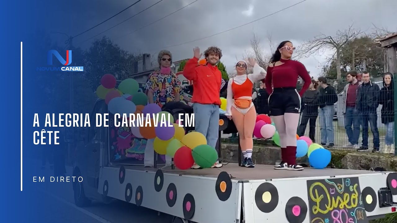 A ALEGRIA DE CARNAVAL EM CÊTE