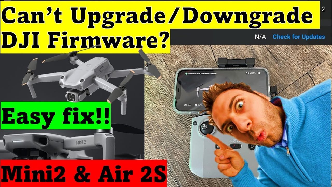 DJI MINI 2 и AIR 2S — РУКОВОДСТВО ПО ОБНОВЛЕНИЮ И ПОНИЖЕНИЮ ПРОШИВКИ!
