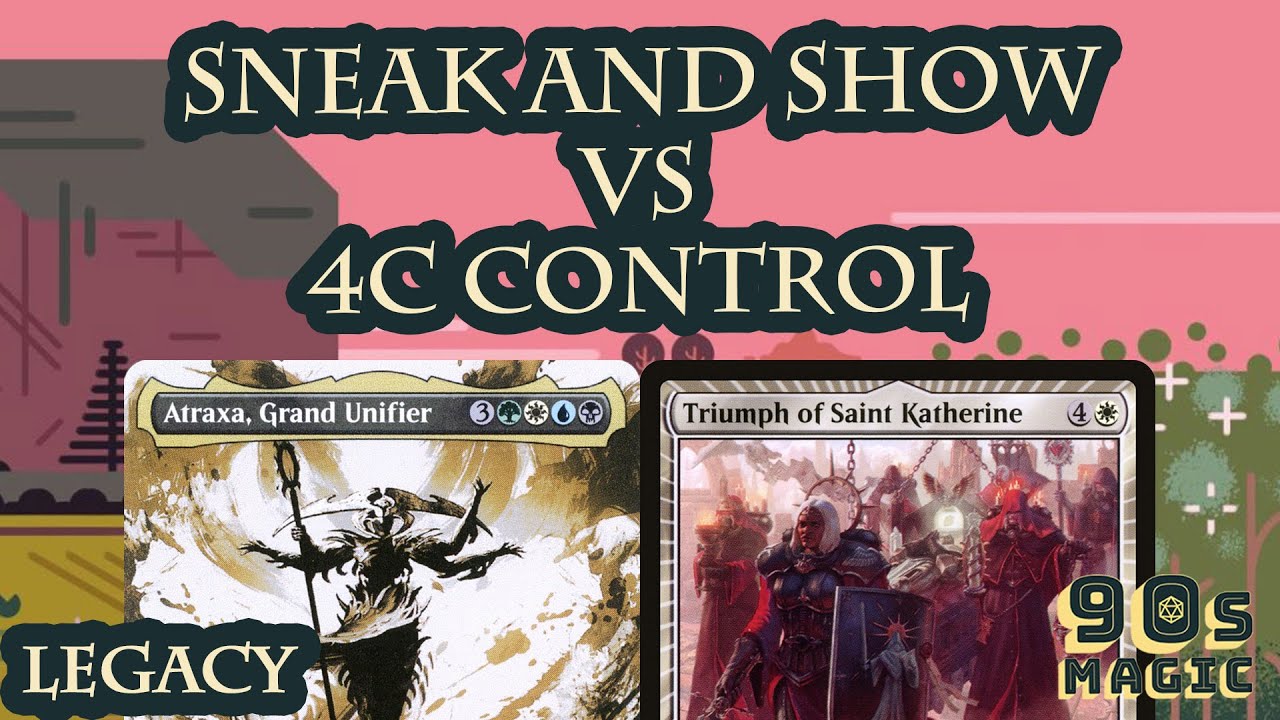 Sneak and Show vs 4c Control [MTG Legacy]
