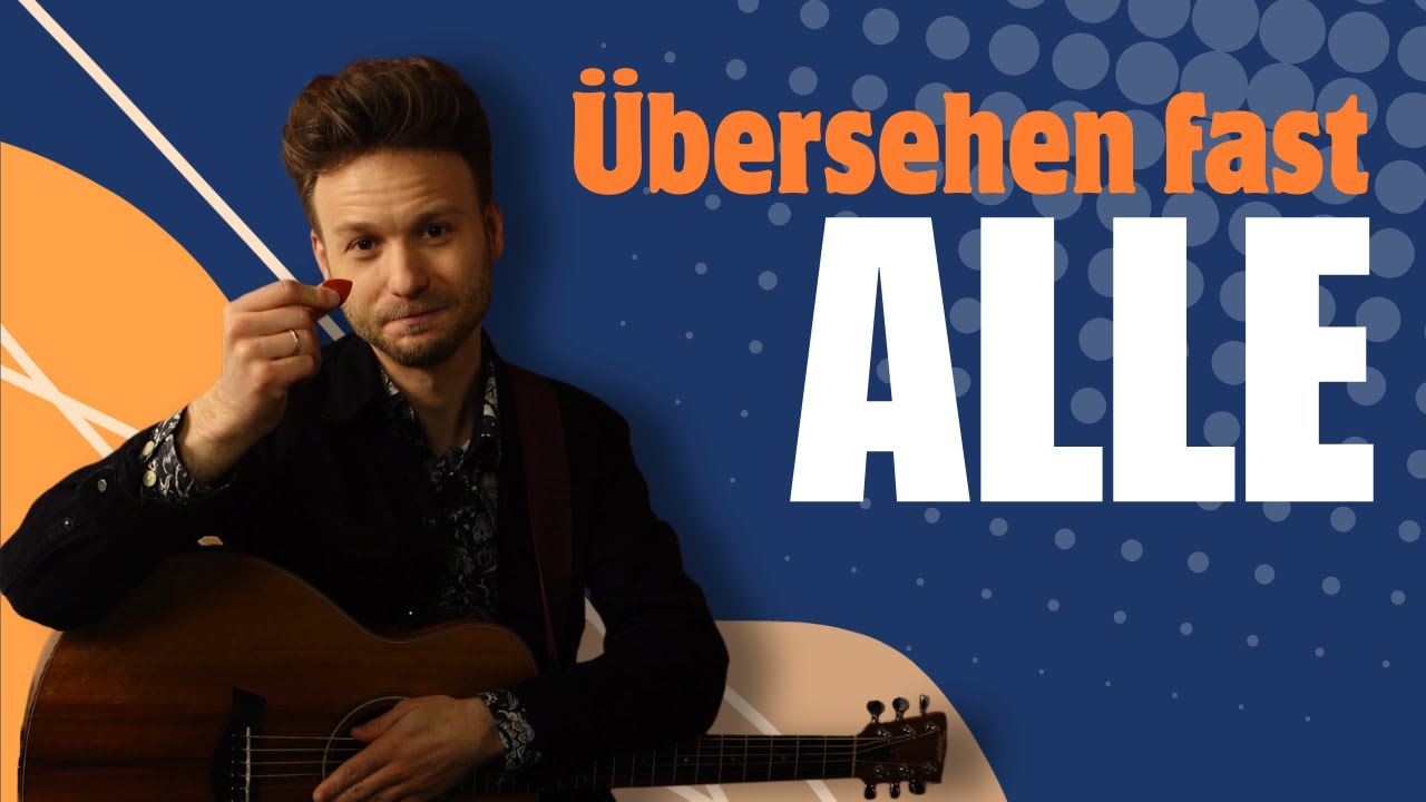 Akkorde klingen unsauber? Mach DAS beim Gitarrespielen