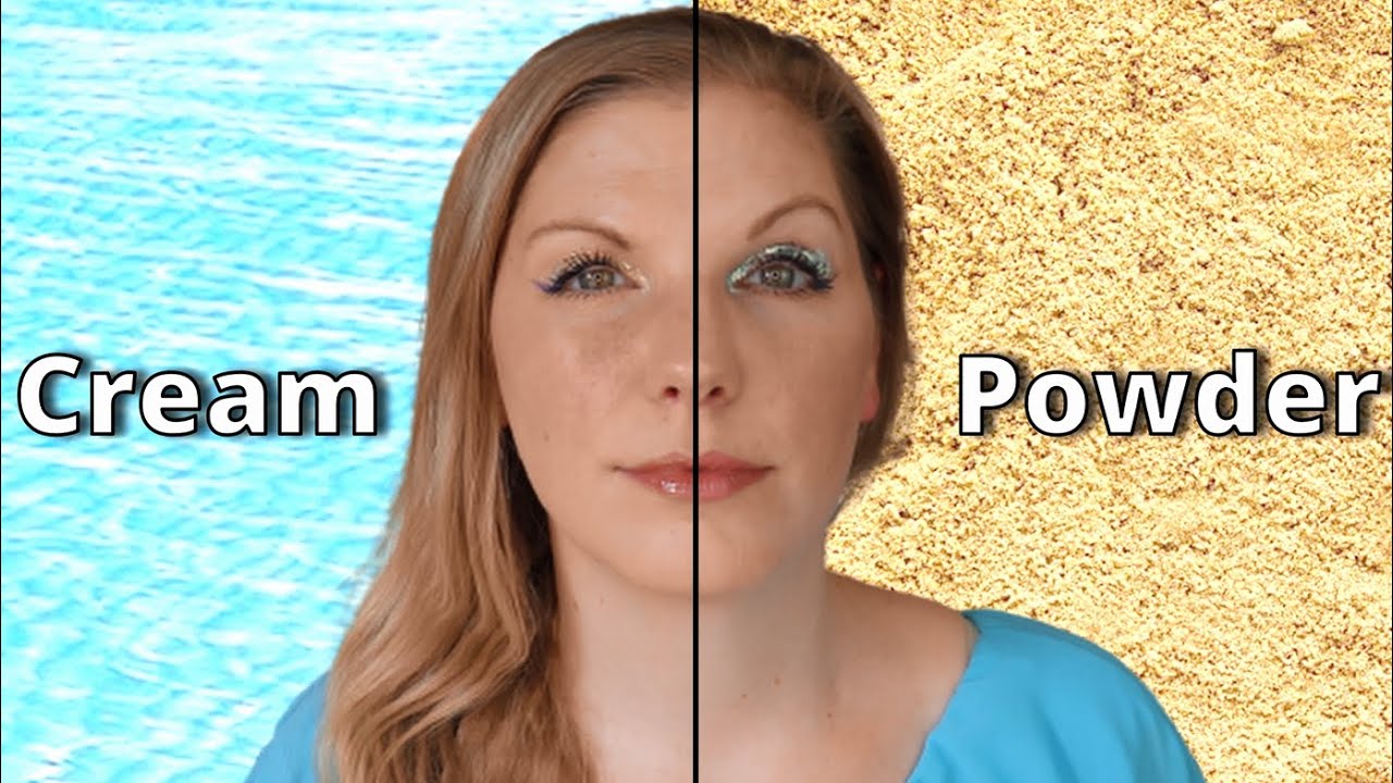 POWDER vs CREAM Make-Up | MATT vs GLOWY 🤨 #ungeschönt Mai 2023 | Claudis Welt
