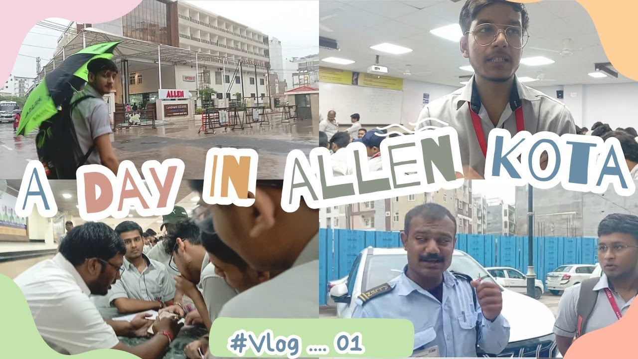 A day in Allen Kota #allenkota #landmark #neet #neet aspirant