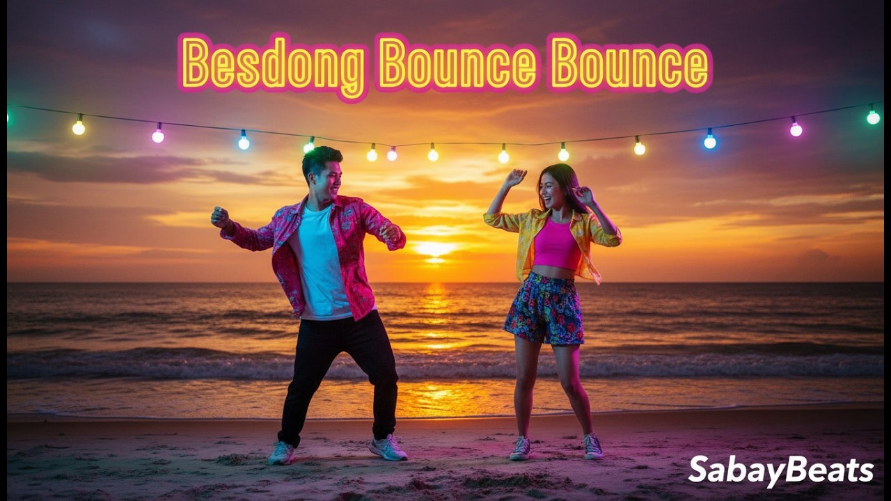 បទថ្មី Khmer Pop Dance – បេះដូង Bounce Bounce | MV រាំលេងលើឆ្នេរពេលថ្ងៃលិច | SabayBeats