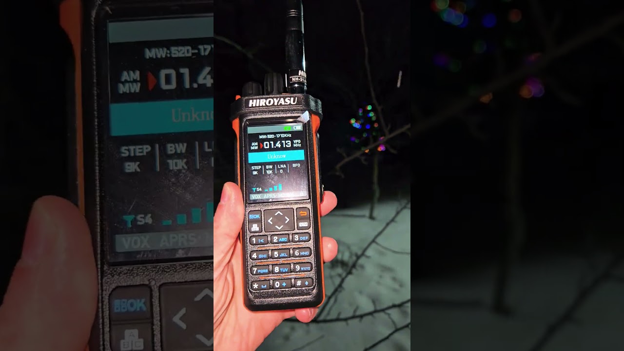 Hiroyasu UV850Pro средние волны приём #радио