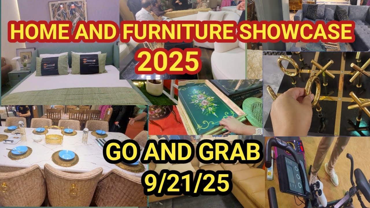 Home & Furniture Showcase 2025 | Expo Highlights 20 Sept | Grab your favourite |Apa ji ki Dunya
