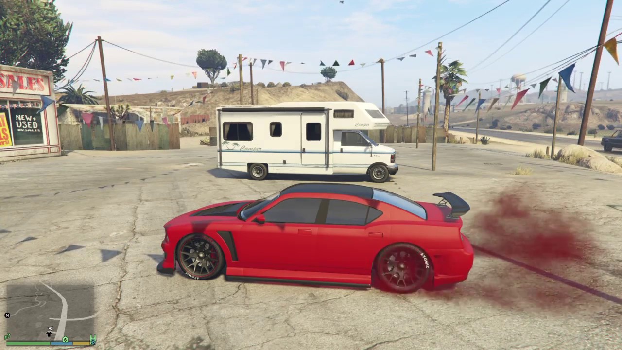 Tuneando el coche de Franklin Grand Theft Auto V