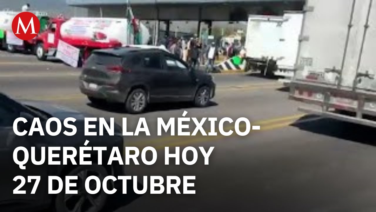 Trabajadores de pipas bloquean vías en Edomex contra la “Operación Caudal”