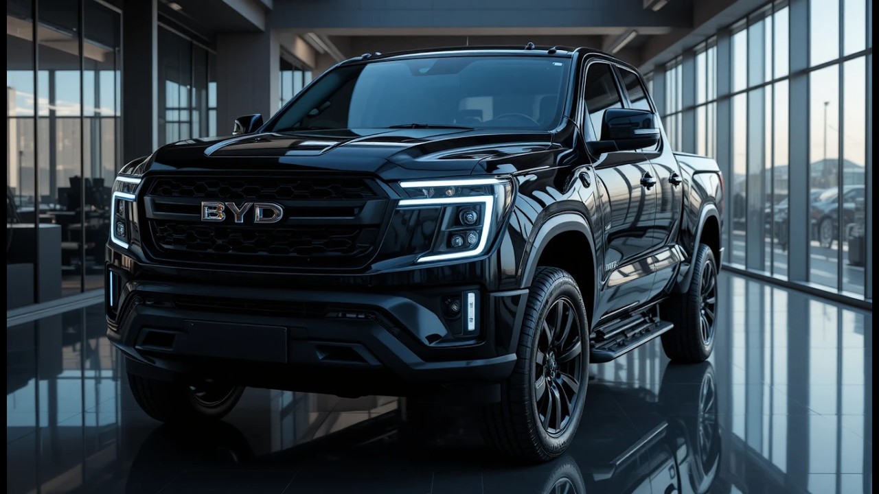 BYD Sharp Pickup 2027 – The Futuristic Electric Truck That Changes Everything! ⚡🛻