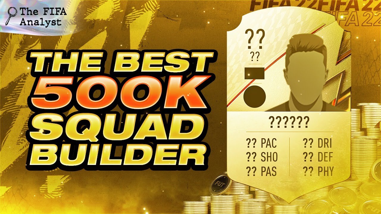 Seriously, this is the BEST 500k Squad builder on FIFA 22