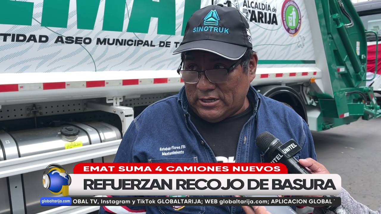 TORRES PRESENTA 4 MODERNOS CARROS BASUREROS A CARGO DE EMAT