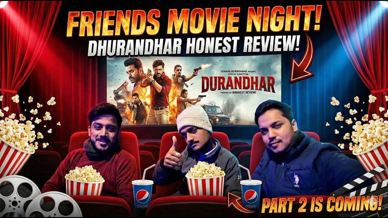 Friends Movie Night 🍿 | Dhurandhar Full Honest Review