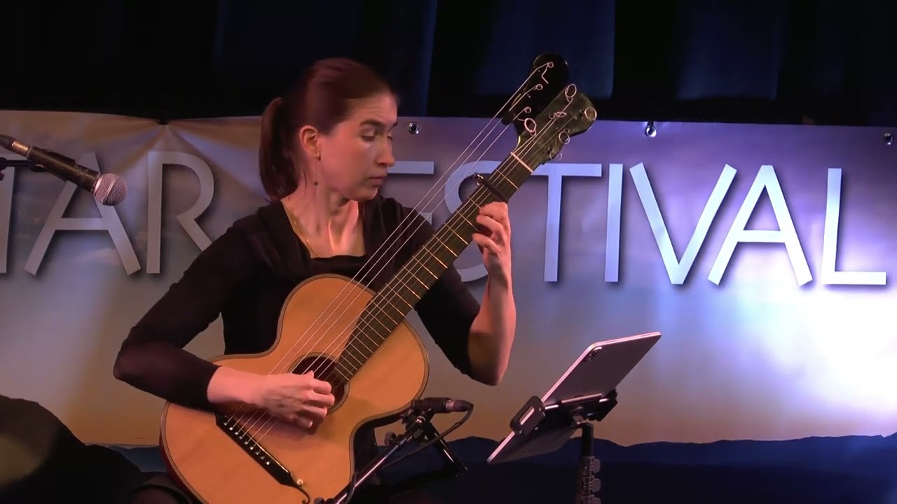 Petra Polackova at the Ullapool Guitar Festival 2024