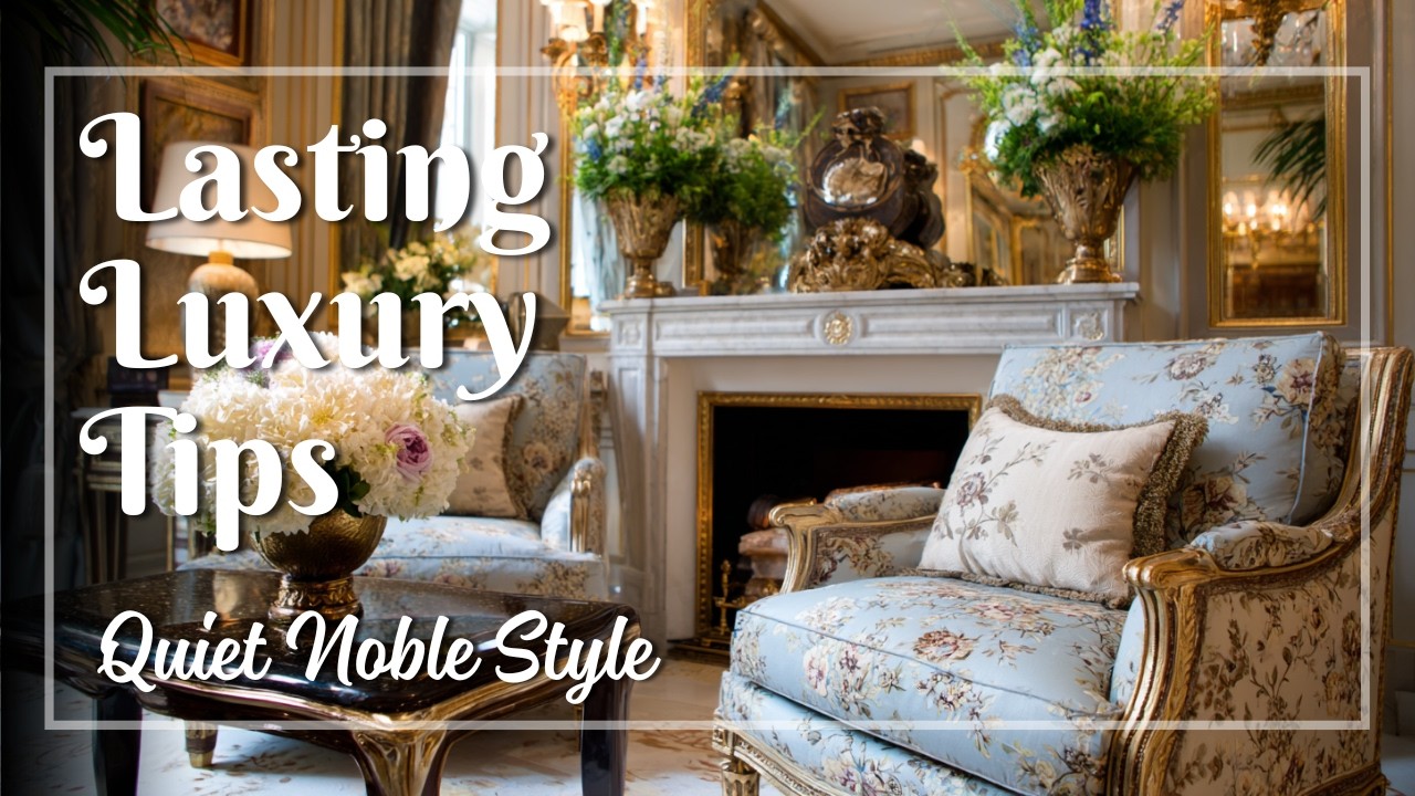 Vintage Home Styling with Noble Undertones 👑 How to Achieve Quiet, Lasting Luxury