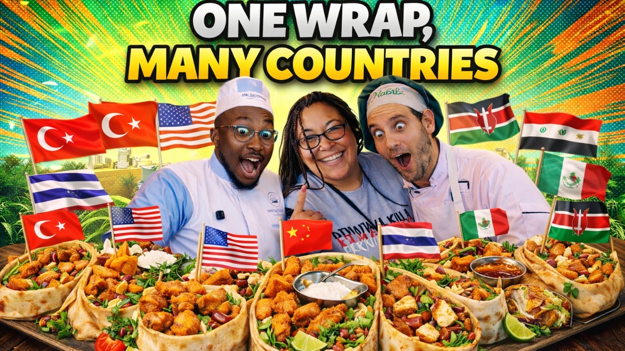 SHAWARMA MEETS THE WORLD  🌍🌯✨
