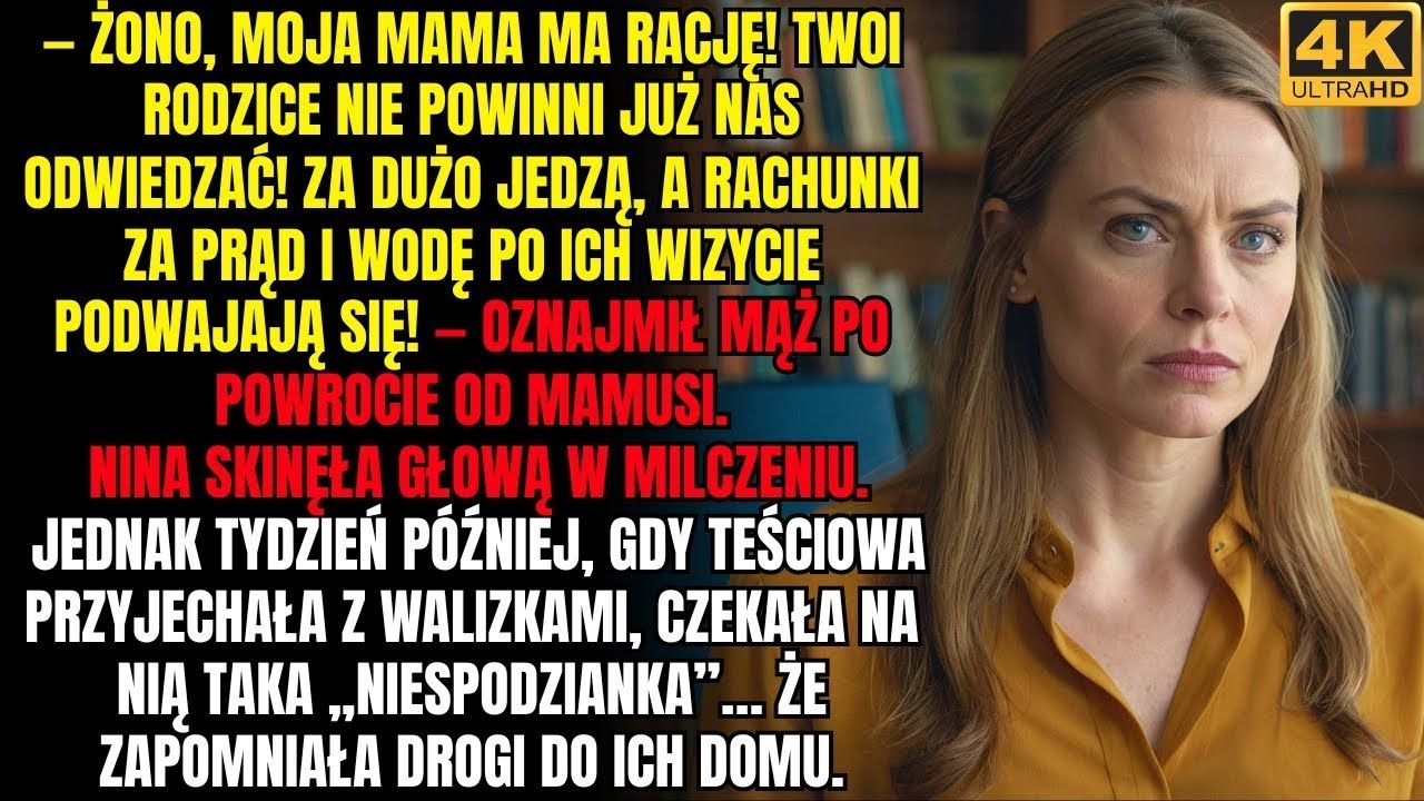 Mąż, posłuchawszy swojej matki, nie wpuścił do domu rodziców żony  Ale kiedy pojawiła się teściowa,