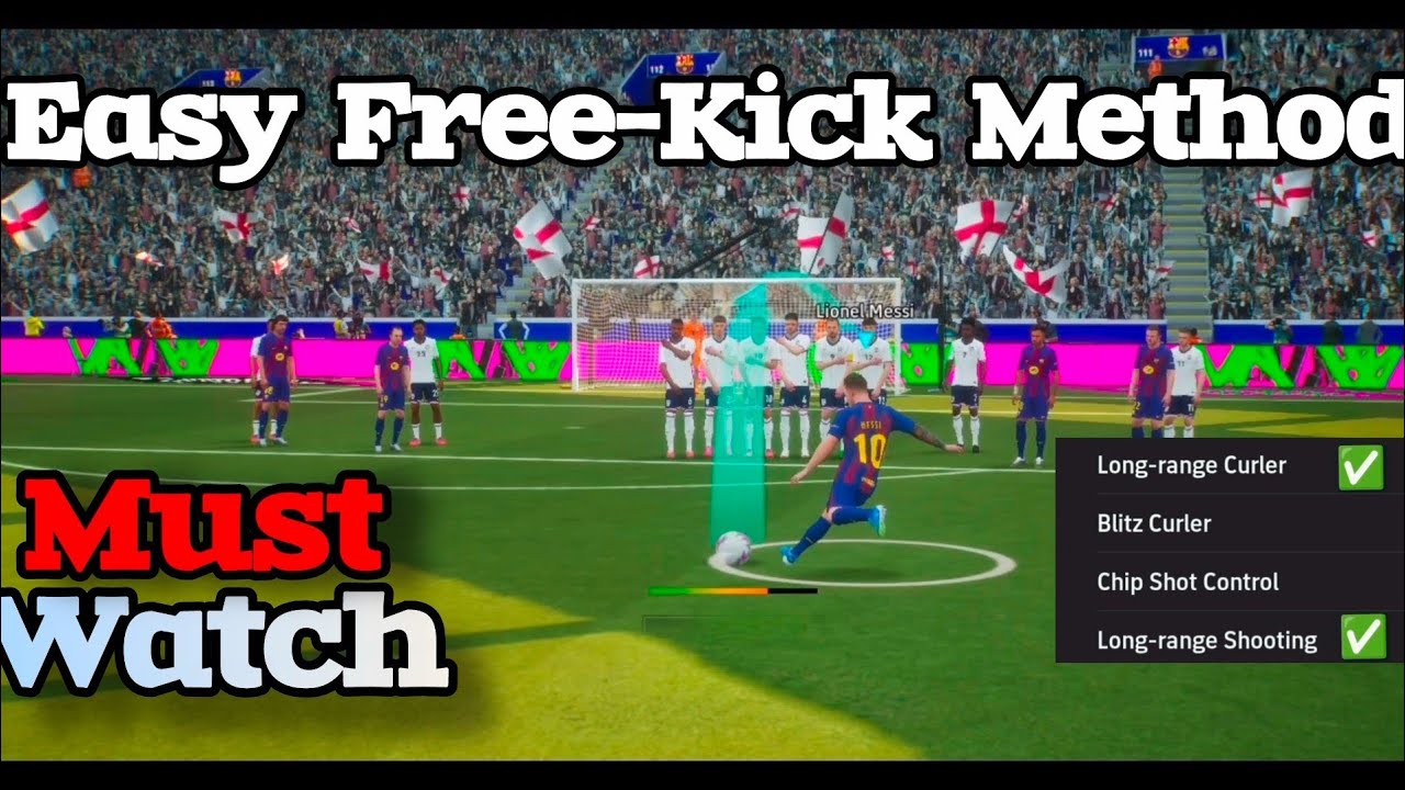 MUST WATCH Simple & easy Free-Kick Method to score in eFootball #efootball #efootball2026 #freekick 