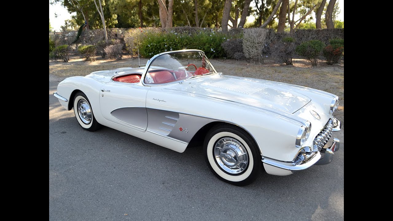 SOLD 1958 Chevrolet Corvette Convertible for sale by Corvette Mike Anaheim CA.