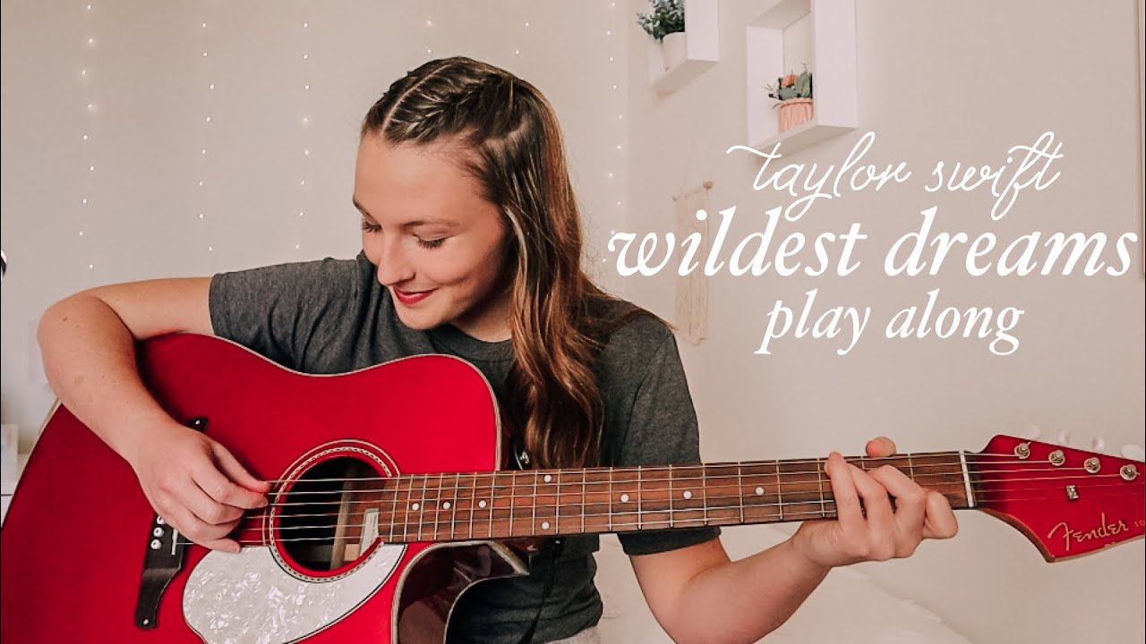 Taylor Swift Wildest Dreams Guitar Play Along 2021 // Nena Shelby