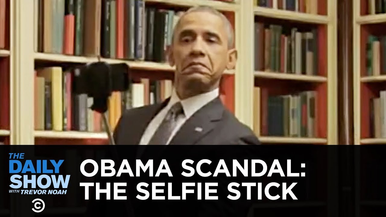 Obama's Selfie Stick: The Worst Scandal in Presidential History | The Daily Show