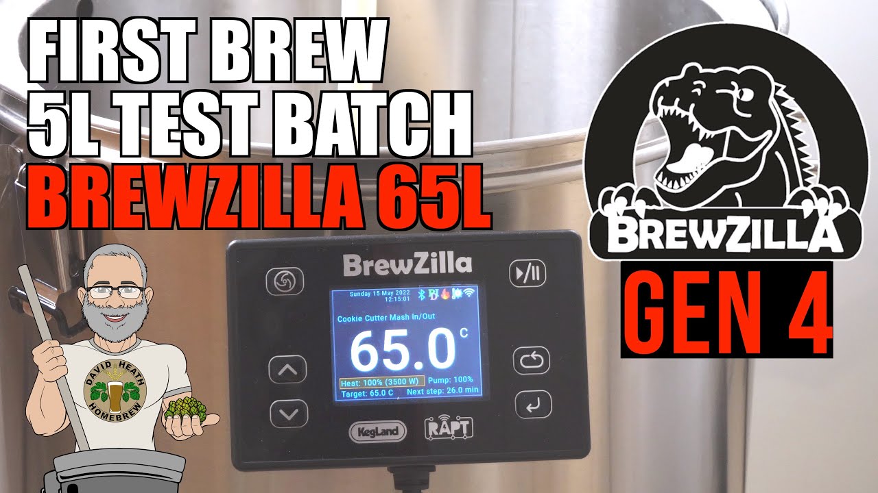 BREWZILLA 65 GEN 4 FIRST BREW EXPERIENCE:  MINIMUM BATCH SIZE