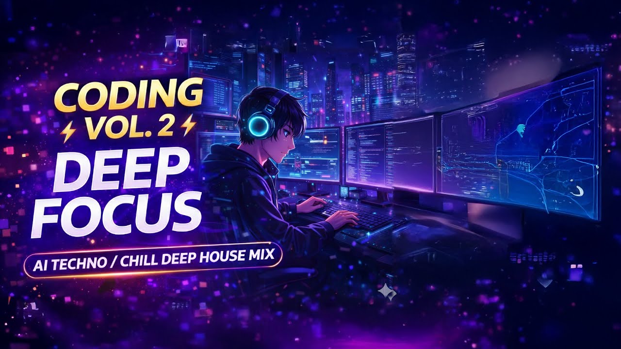 Late Night Coding Session Vol.2 💻 Deep Focus Playlist