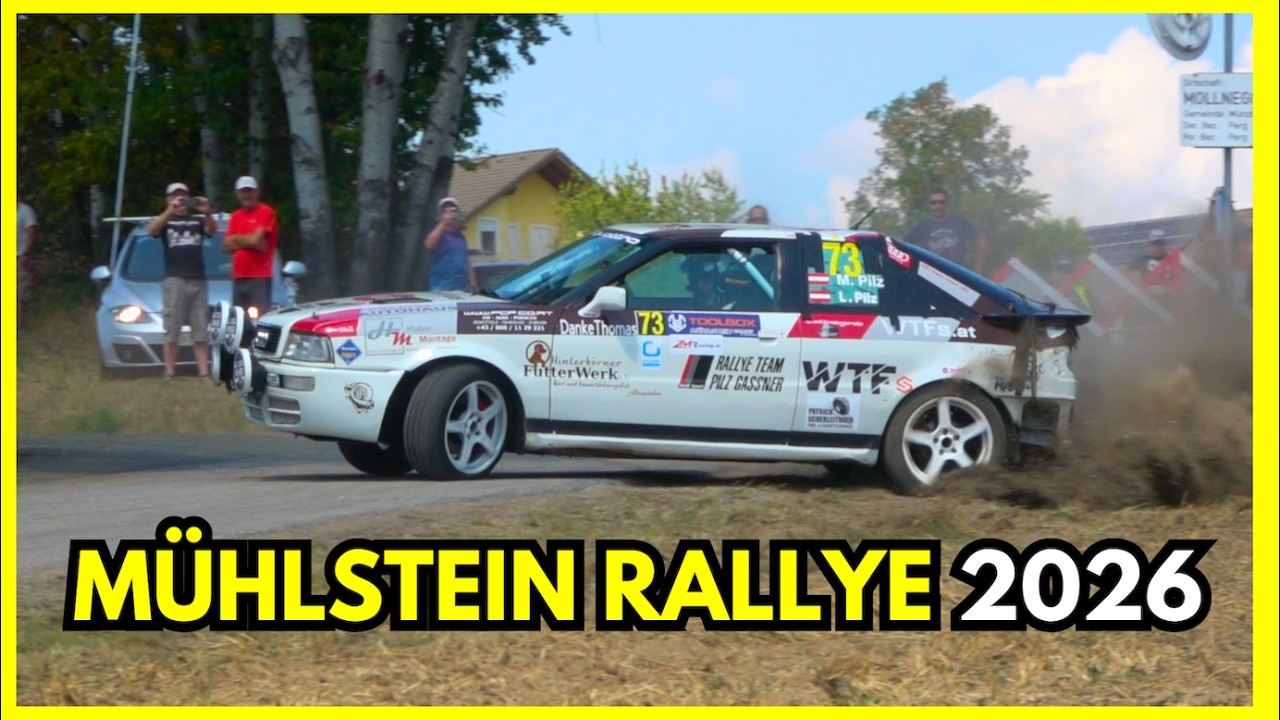 M&uuml;hlstein Rallye 2026 - Best of Saturday | Gravel Action & Mistakes