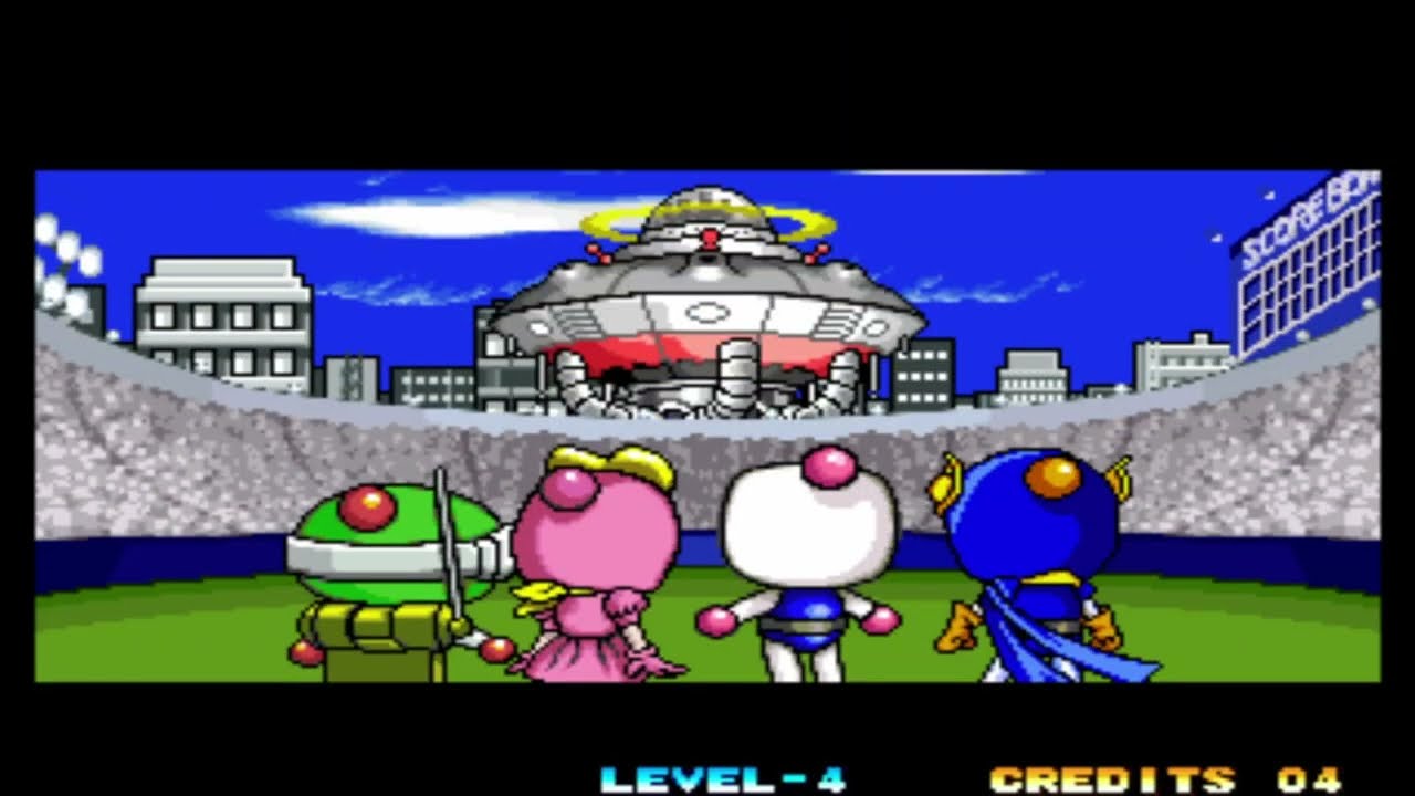 Neo Bomberman | Arcade Hudson | Reto 5 monedas – Gameplay juego terminado