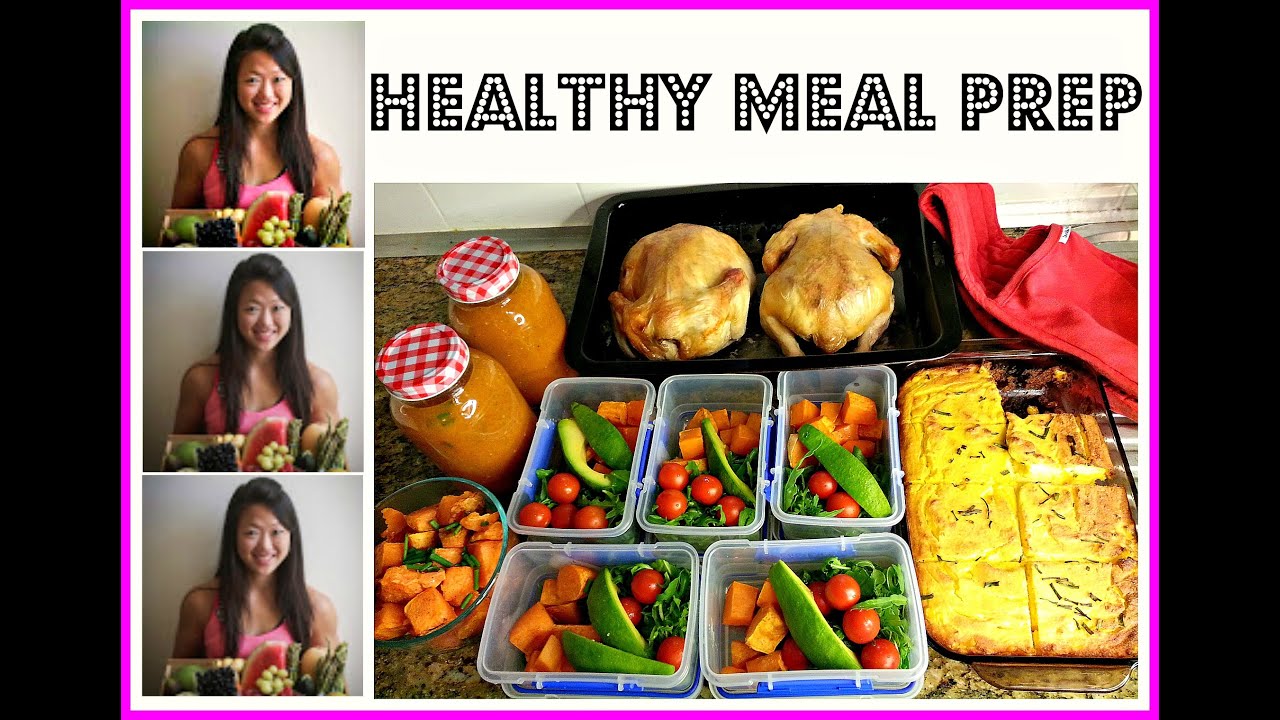 MEAL PREP WITH ME! ☆ @BakingMadGymAddict ☆ Healthy Weekly Food Prep