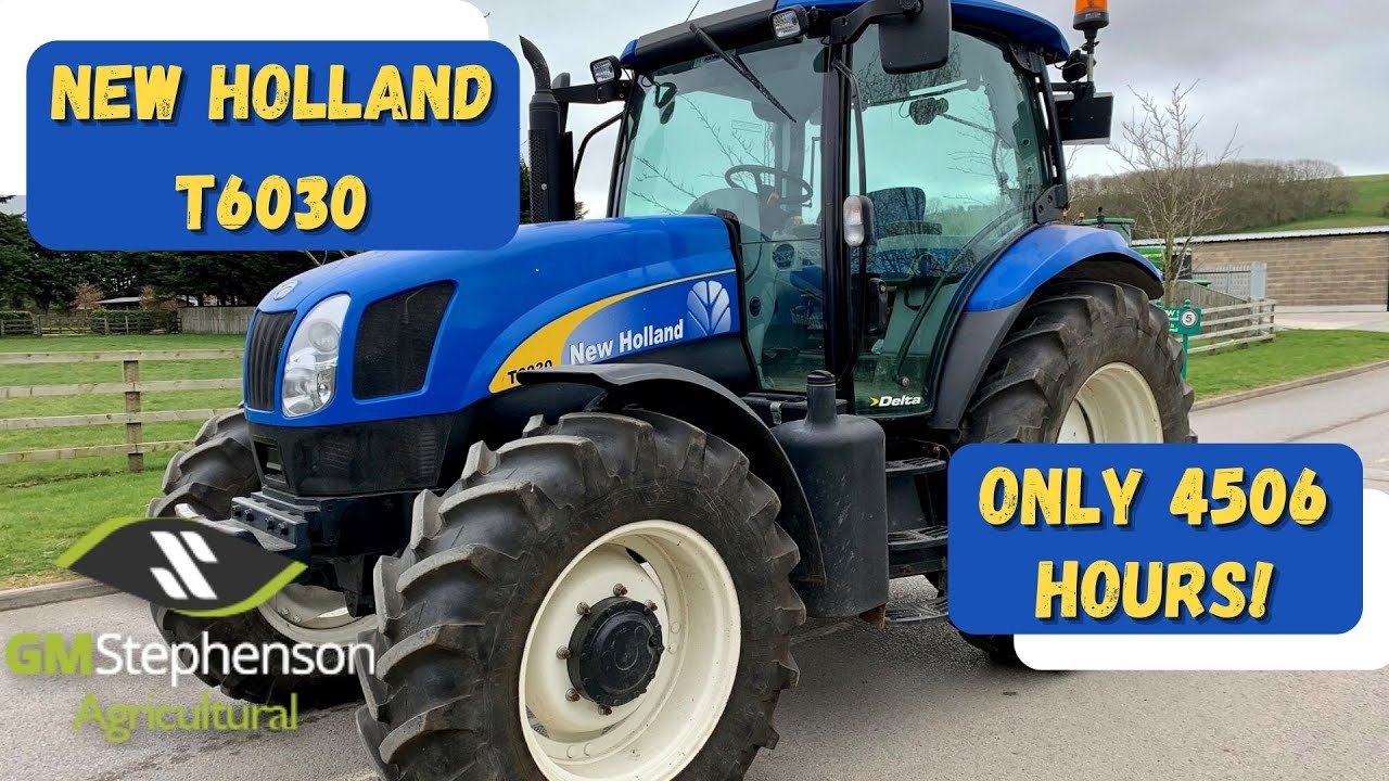 New Holland T6030 tractor FOR SALE!!