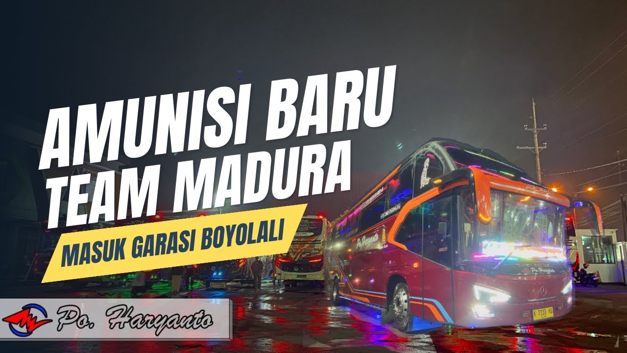 AMUNISI BARU PO HARYANTO, MADURA SEMAKIN DI MAJAKAN😍‼️