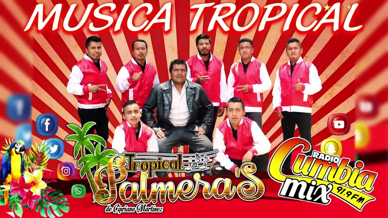 Tropical Palmeras Mix Cumbias Viejitas Tropical 🌴 Mix de Cumbias Tropicales Para Bailar 2023