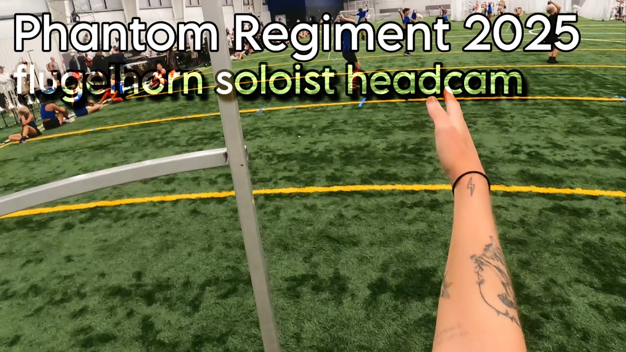 Phantom Regiment 2025 | Flugelhorn Soloist/Lead Trumpet Headcam