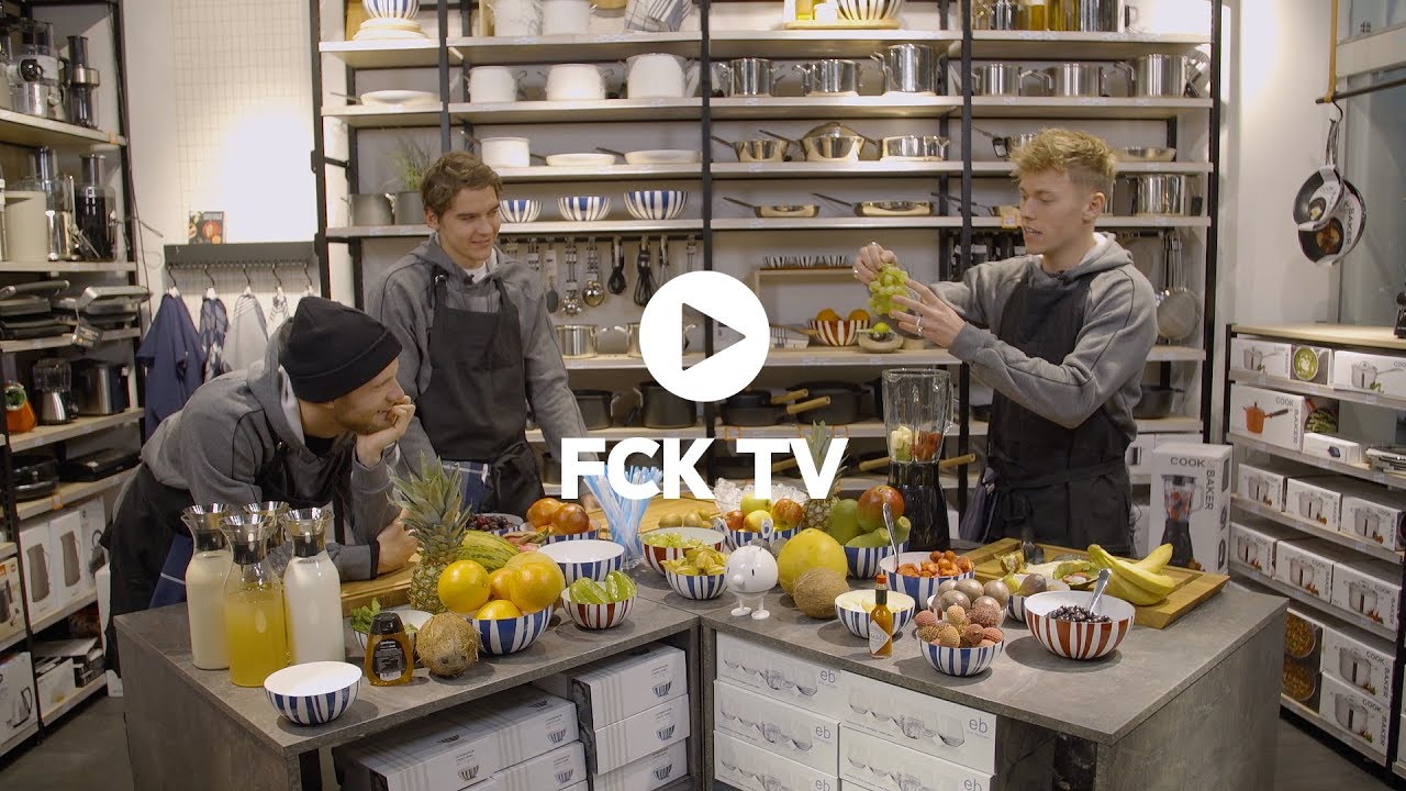 Imerco præsenterer: Smoothie Battle mellem FCK-stjerner - del 1, Viktor Fischer