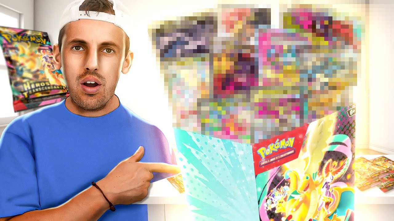 OMG!! LE MEILLEUR GOD PACK EST LA!!!! OUVERTURE DE 60 BOOSTERS POKEMON ME2.5 HERO TRANSCENDANT!!!