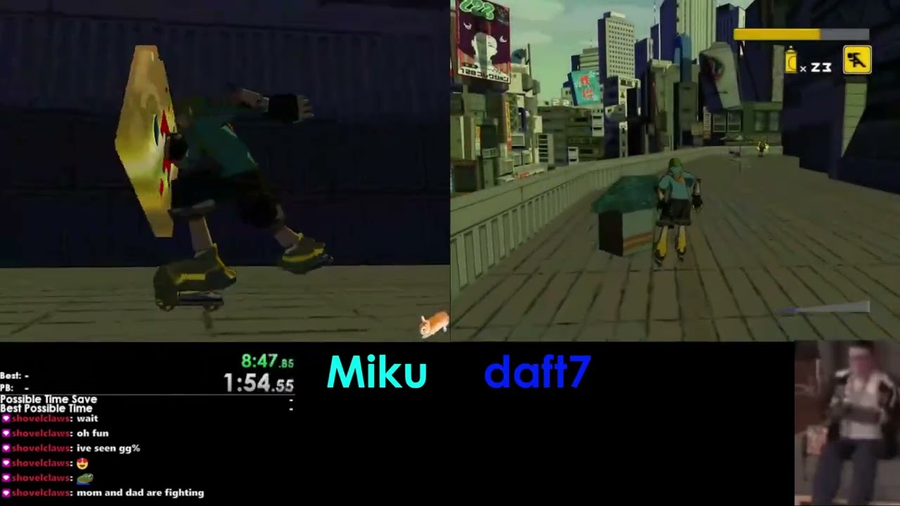 Jet Set Radio Future 100% NPG COOP (No Post Game) 2:22:24 with daft7