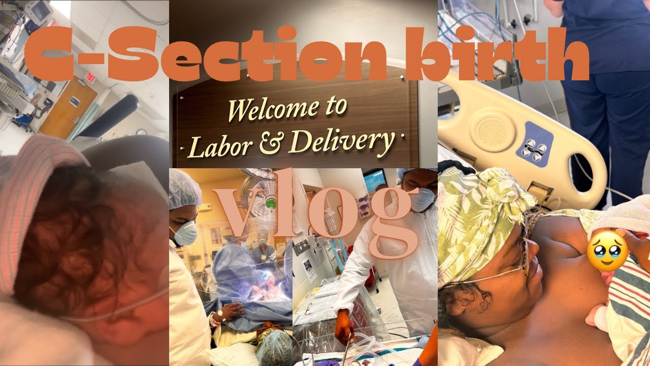 My Scheduled C-section|| Labor & Delivery 39 Weeks|| *Pt 1* Vlog