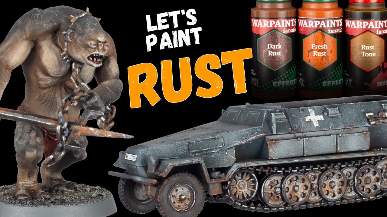 Transform Your Models: Tips and Tricks for Using Army Painter's New Rust Paints!