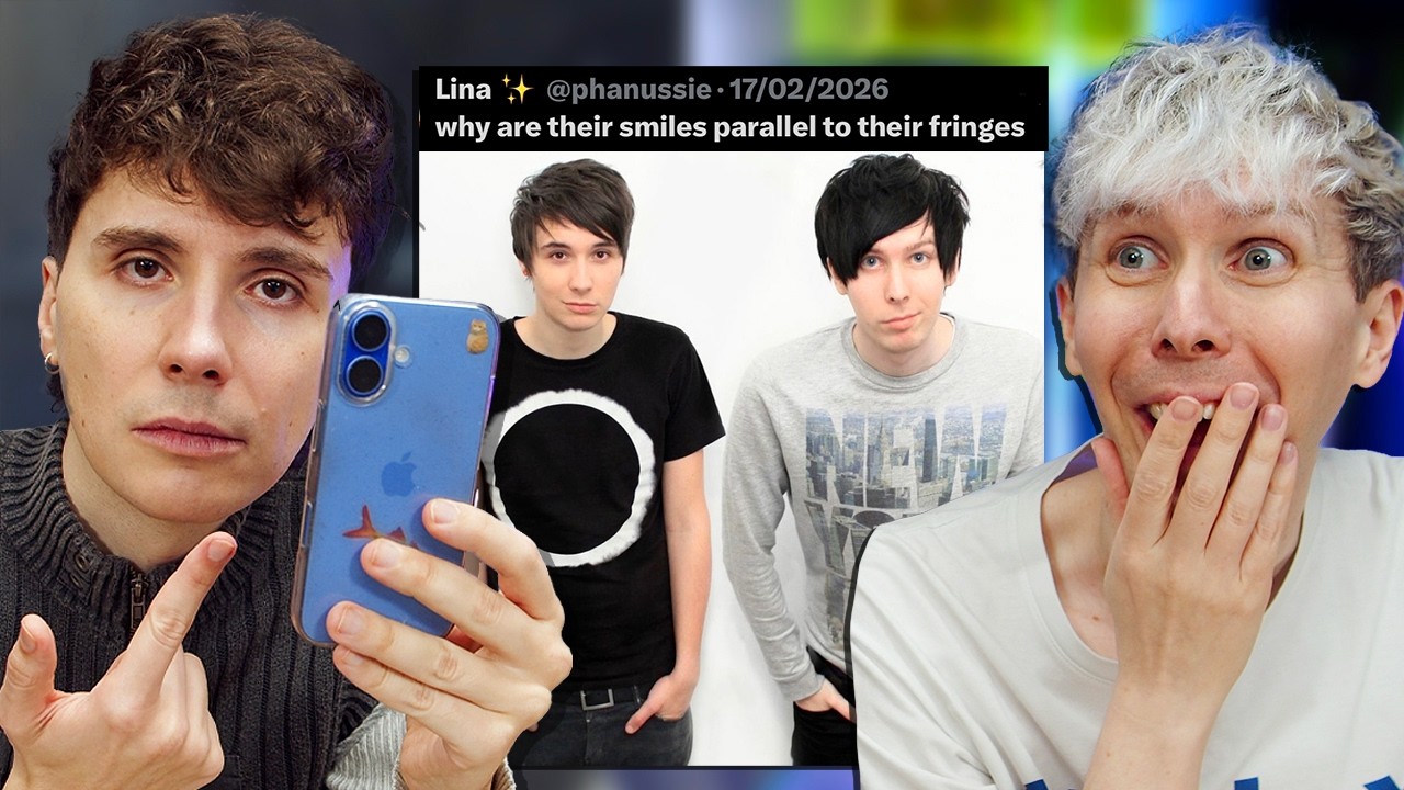 Dan and Phil React to Phan Twitter after Hard Launching 2