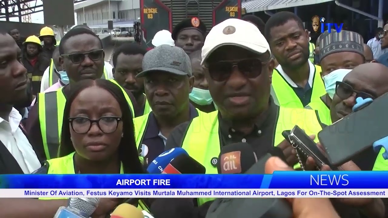 Minister Of Aviation, Festus Keyamo Visits Murtala Muhammed International Airport