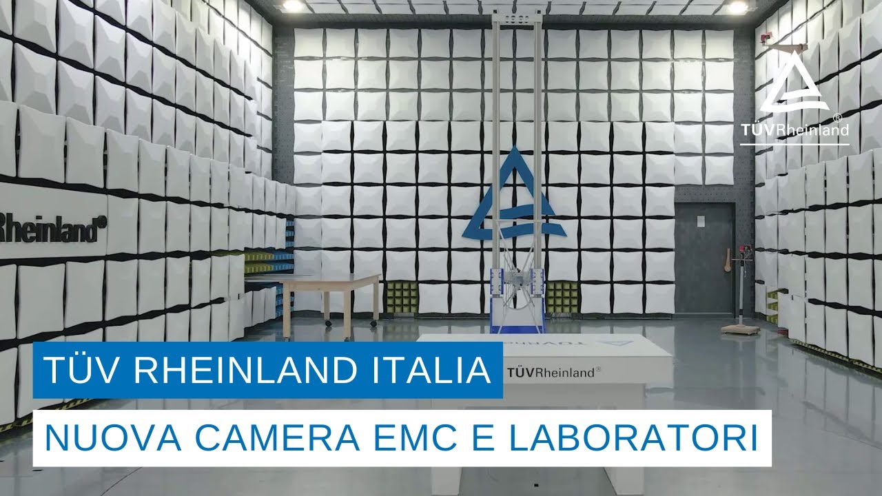 TÜV Rheinland Italia - Nuova camera EMC e laboratori | Test e Certificazione